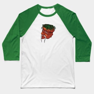 String of Pearls Pottery Man Baseball T-Shirt